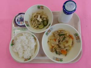 学校給食（１０月）９日