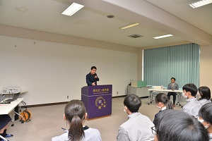 野口さんの講演