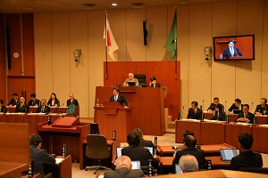 24112911月定例市議会開会