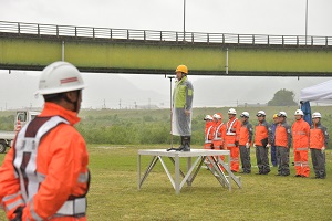9日　水防訓練への画像1
