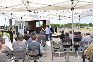 240525長良排水機場通水式あいさつ