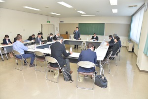 15日　部活動地域移行推進協議会への画像