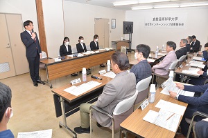 19日　倉敷芸術科学大学のインターンシップ生から政策提言の画像2