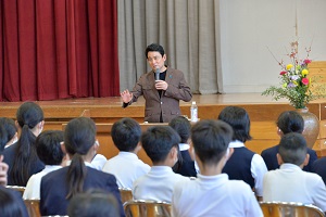 31日　野口健環境学校への画像2