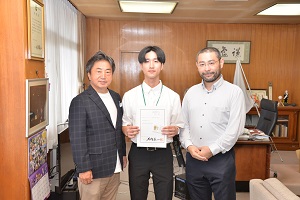 11日　川崎医療福祉大学のインターンシップ生を受け入れの画像