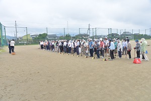 14日　市長杯グラウンド・ゴルフ大会への画像