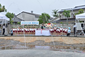 12日　まちかどの泉夏開き式への画像