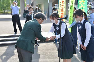 10日　春の交通安全県民運動行事出発式への画像1