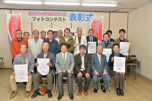 19日 そうじゃ吉備路マラソンフォトコンテスト入賞作品を表彰の画像
