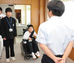 16日　総社西中の生徒が職場体験の画像