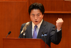 28日 2月定例市議会が開会。平成26年度当初予算などを提案の画像