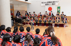 25日　第三ひかり保育園幼年消防クラブへ鼓笛隊セットを贈呈の画像2