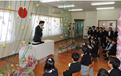 21日　あのね保育園の卒園式への画像