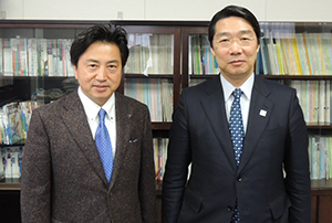 前川局長と記念撮影