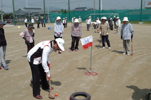 白熱したプレー