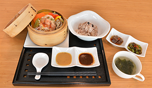 ヘルシー蒸し豚旬菜