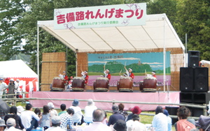 和太鼓のステージ