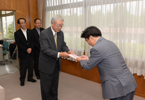宮城っ子基金へ寄付