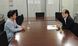 木倉敬之保険局長と面談
