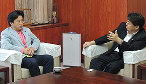 林芳正農林水産大臣と面会