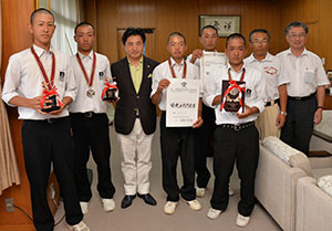 記念撮影の画像1