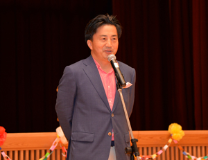 市長の歓迎のあいさつ