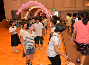 山手小児童による歓迎