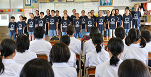 「ミル童声合唱団」の合唱