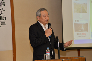 菅原気仙沼市長の講演