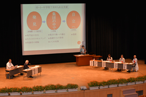 シンポジウムで議論