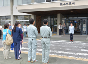 市長からの激励