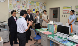 障がい者千人雇用センターの視察
