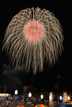 フィナーレを飾る花火