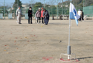 白熱したプレー