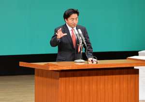 市長あいさつの画像