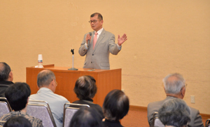 久坂部羊さんの講演