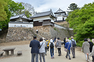 備中松山城を訪れた