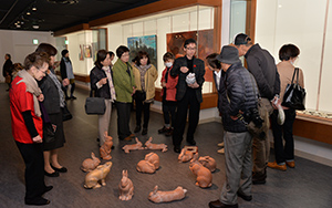 総社吉備路文化館で開催中の「美術展－風土記の丘で－」