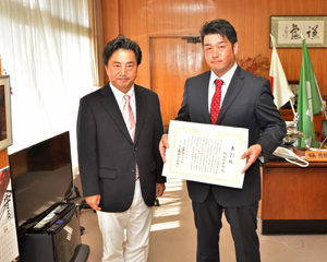 秋山陽太郎さんと