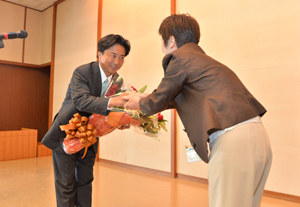 花束贈呈の画像1