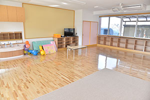 改修された保育室