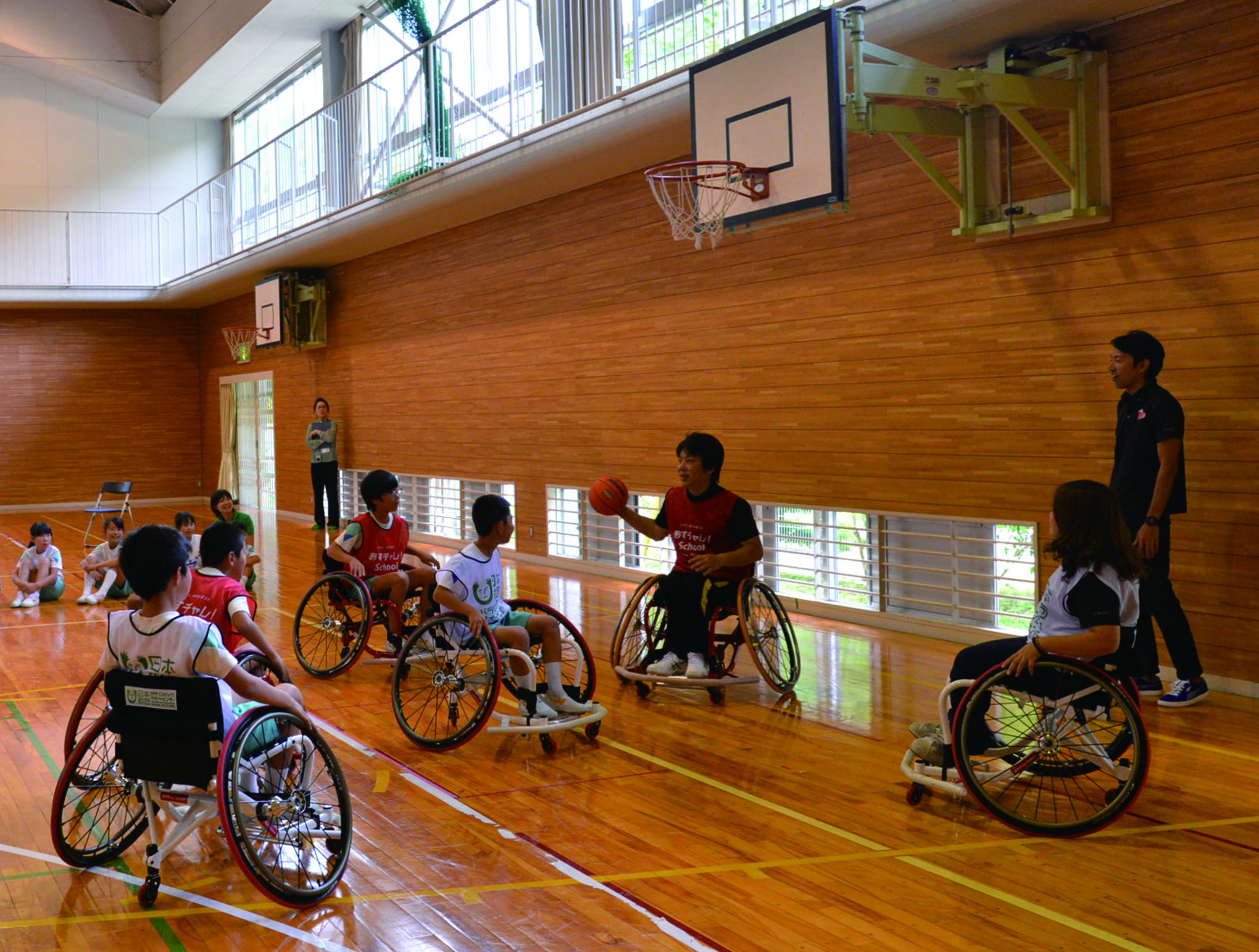 車椅子バスケットボール