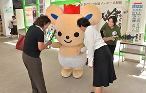 チュッピーもプレゼント