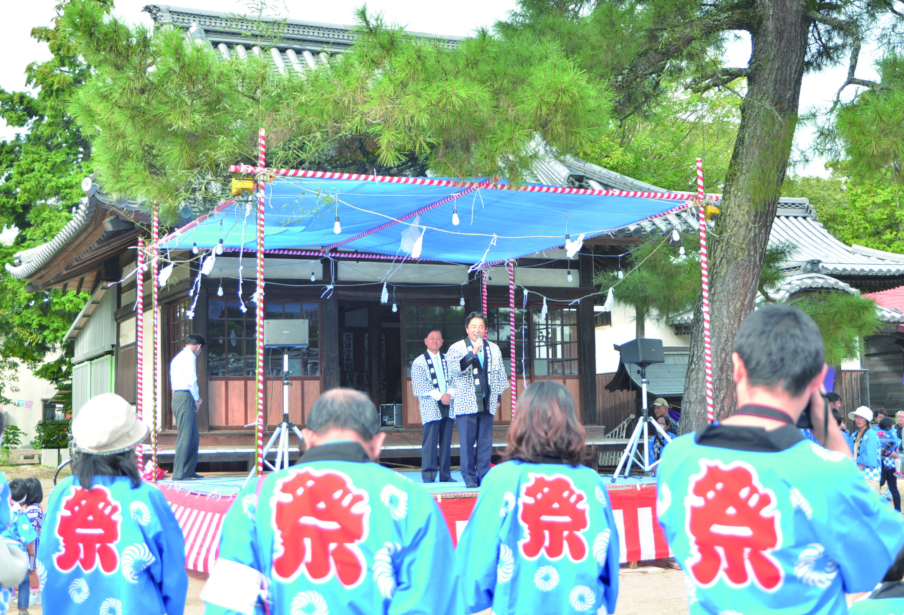 子どもみこし開会