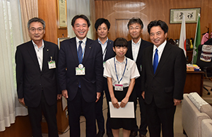 7日　中国短期大学のインターンシップ生を受け入れるの画像