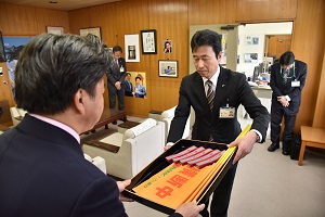 交通安全資機材の寄贈