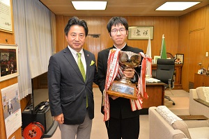 スピーチコンテスト優勝報告