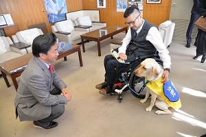 介助犬ペア認定
