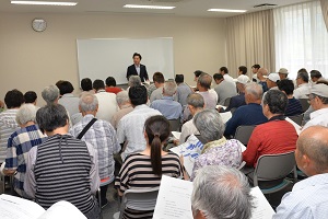 21日　昭和・下原地区での現地説明会への画像1