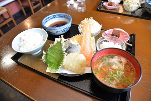 31日　そうじゃ！ヘルシーメニューに二代目川島ジャンボの「たっぷり野菜の天婦羅御膳」を認定の画像2